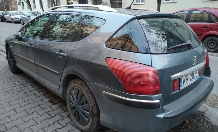 Peugeot 407 cena 5500 przebieg: 255000, rok produkcji 2005 z Warszawa małe 29